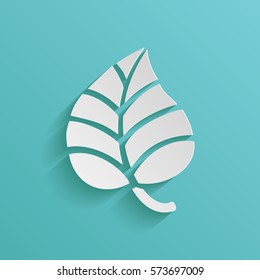 Creative vector logo - leaf. Element for your design