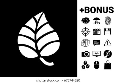 Creative vector logo - leaf. Element for your design