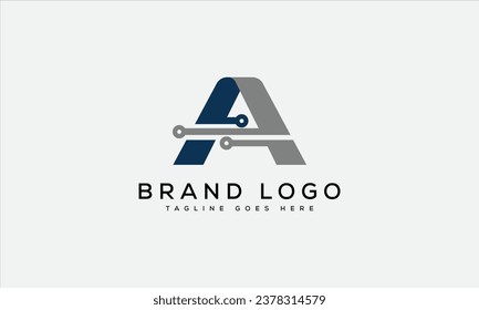 Creative vector logos with the letter A