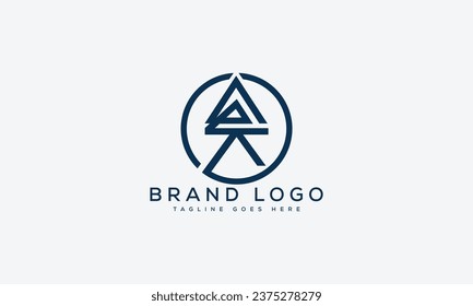 Logotipos vectoriales creativos con la letra AK