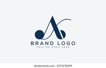 Logotipos vectoriales creativos con la letra AK