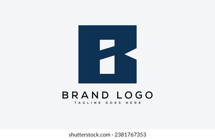 Creative vector logos with the letter BI