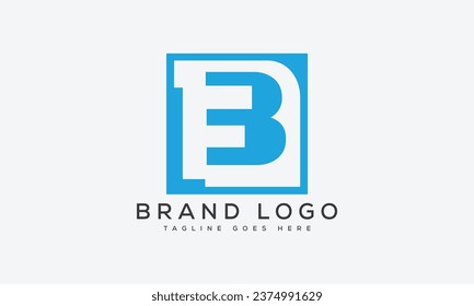 Creative vector logos with the letter FB