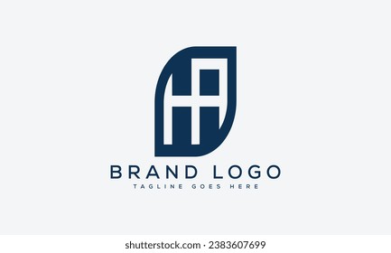 Creative vector logos with the letter HA
