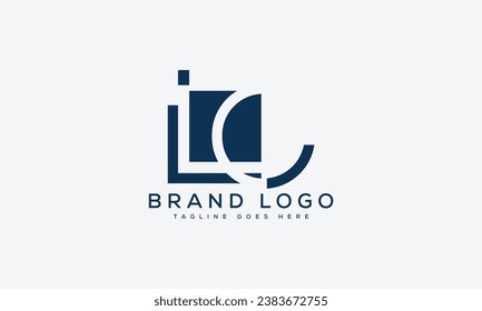 Creative vector logos with the letter LC