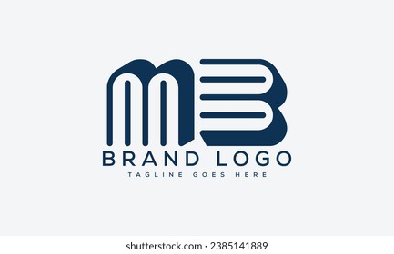 Creative vector logos with the letter MB