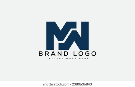 Logotipos vectores creativos con la letra MW