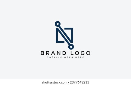 Creative vector logos with the letter N