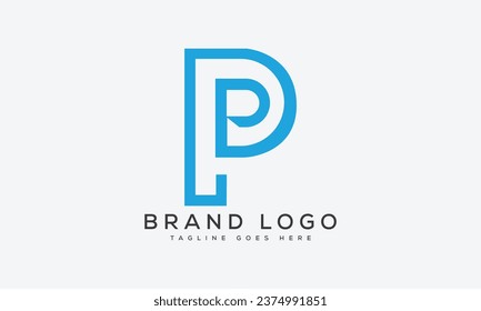 Creative vector logos with the letter P