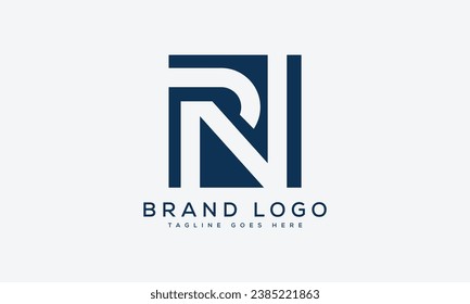 Creative vector logos with the letter RN