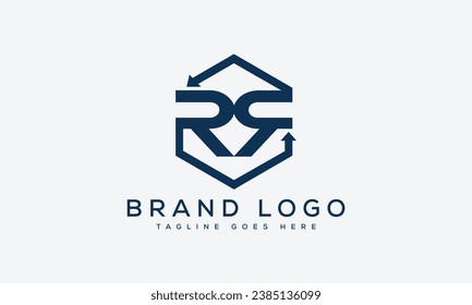 Creative vector logos with the letter RR