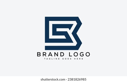 Creative vector logos with the letter SB