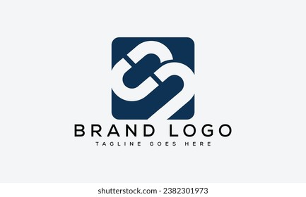 Logotipos vectoriales creativos con la letra SB