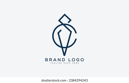Creative vector logos with the letter SC
