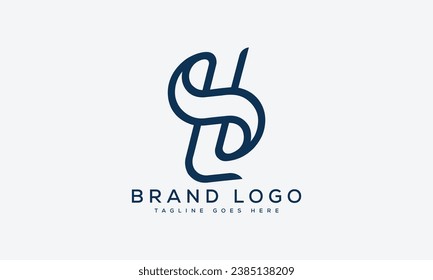 Creative vector logos with the letter SL