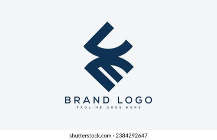 Creative vector logos with the letter VE