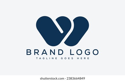 Creative vector logos with the letter W