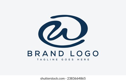 Creative vector logos with the letter W