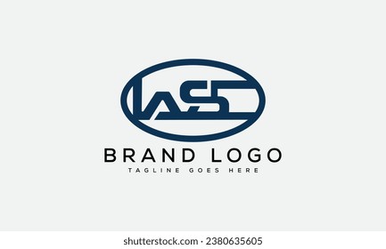 Creative vector logos with the letter WS