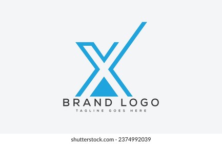 Creative vector logos with the letter X