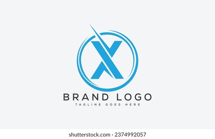 Creative vector logos with the letter X