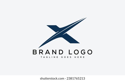 Creative vector logos with the letter X