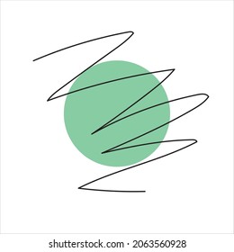 creative vector minimalist hand painted