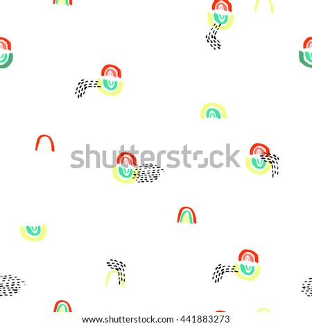 Creative vector pattern with extraordinary Shapess And Dots