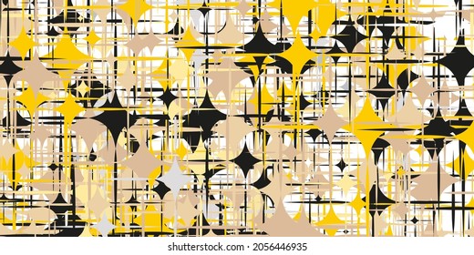 Creative vector patterns.Vivid waves shapes, lines, bright colors, abstract background. Design for prints, posters, postcards, etc.