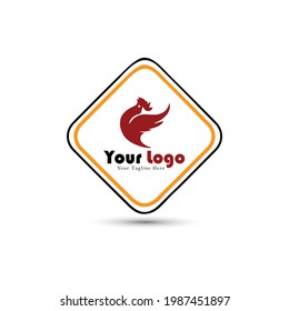 Creative Vector of Restaurant Chick Food Logo Design