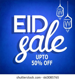 Creative Vector sale header or banner for festival of ramadan mubarak,eid mubarak.with decorated islamic border moon,tomb,latern.