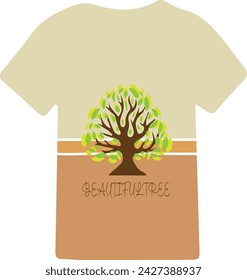 Creative vector of t-shirt design