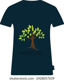 Creative vector of t-shirt design