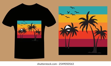 "Creative vector T-shirt design featuring a modern and eye-catching composition, perfect for casual wear, branding, 
or promotional purposes. Ideal for print-on-demand or apparel customization."