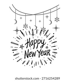 Creative vector typography with Happy Thanksgiving lettering perfect for posters banners cards invitations and warm seasonal celebration