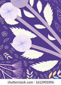 Creative versatile artistic flower background. Creative hand drawn textures.Contemporary art. Fashionable graphic design for banner, poster, postcard, cover, invitation, poster, brochure or header.