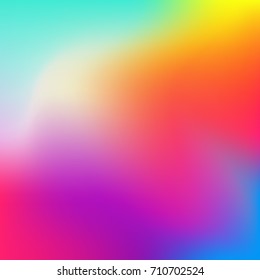 Creative vibrant gradient background vector illustration. Mesh texture