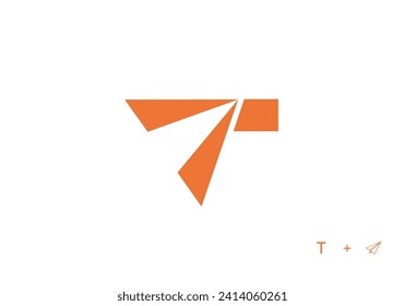Diseño de logotipo de letra T creativa y vibrante con concepto de degradado colorido. Logotipo de T con estilo de mezcla para empresas y tecnología Identidad de marca Conjunto de letras T elementos de plantilla de diseño de icono de logotipo mínimo