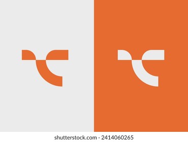 Creative and Vibrant Letter T Logo Design with Colorful Gradient Concept. T Logo with Blend Style for Business and Technology Brand Identity Set of letter T minimal logo icon design template elements