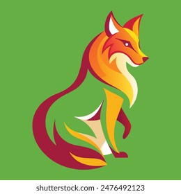 Un icono de logotipo creativo y vibrante con una característica elegante 