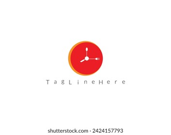 Creative victor clock, time company logo design, business symbol concept. Company logo design.