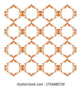 Creative vintage design pattern, elements