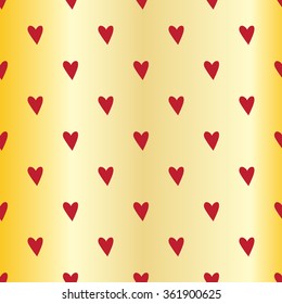 Creative vintage seamless background Good ideas for Valentines day and wedding cards Vector illustration