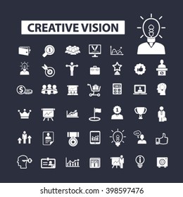 iconos de visión creativa
