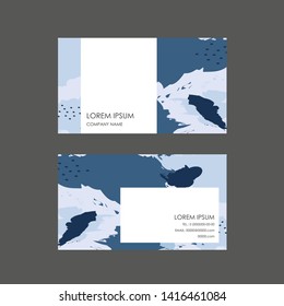 Creative vizit card memphis pattern design, Clean visiting card, Contact card and name card design template