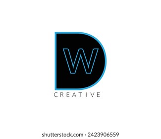 Creative W Latter Logo Design