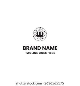 Creative W Letter Logo Design