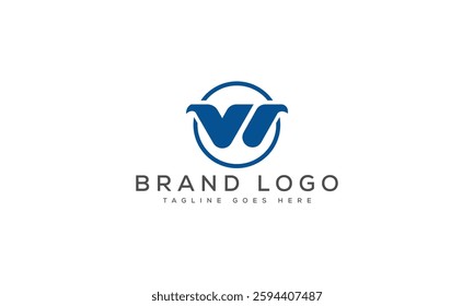 Creative w logo for Branding  and Startups.
