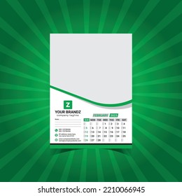 Creative Wall Calender Design 2023