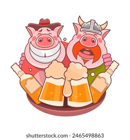 Creative wall street pub bar beer shop character sign board design Old fashioned style signboard